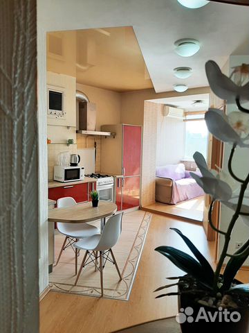 

1-к. квартира, 57 м², 2 кровати