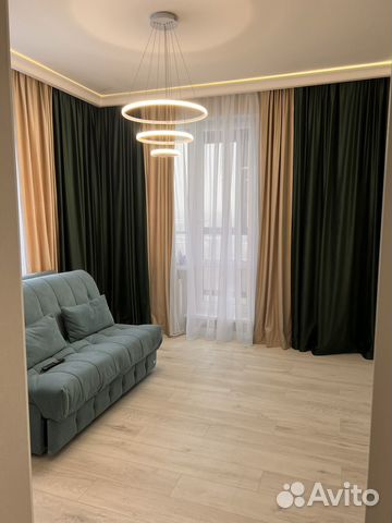 

1-к. квартира, 41 м², 1 кровать