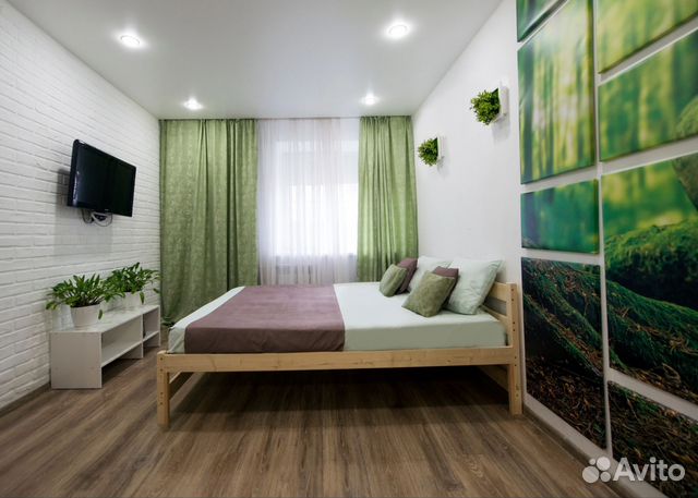 

1-к. квартира, 35 м², 2 кровати