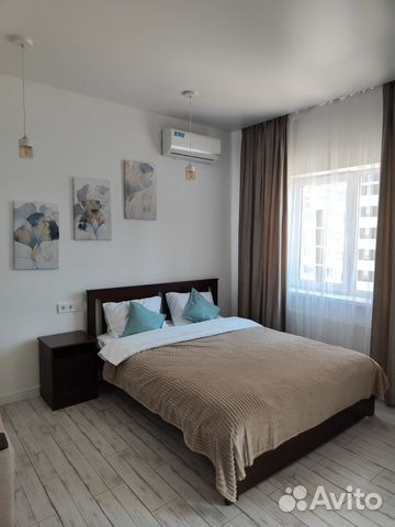 

Квартира-студия, 39 м², 1 кровать