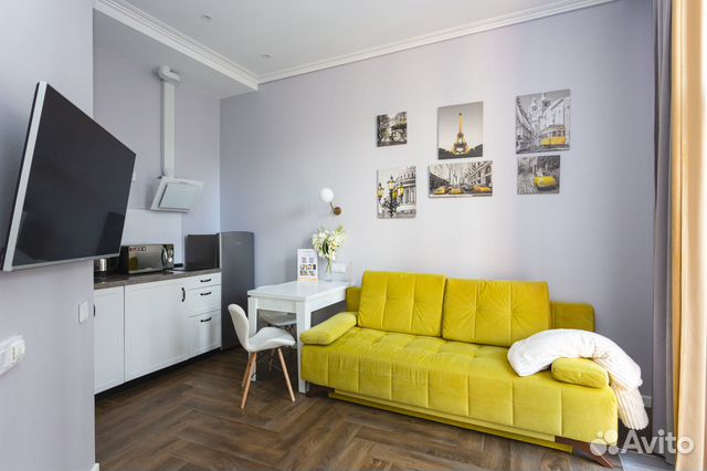 

Квартира-студия, 20 м², 1 кровать