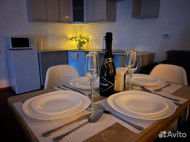 

Квартира-студия, 38 м², 2 кровати