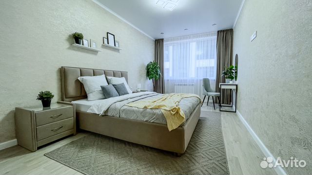 

1-к. квартира, 50,9 м², 1 кровать