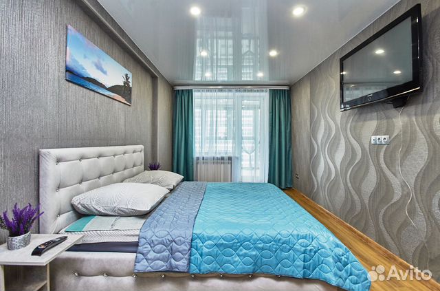 

1-к. квартира, 45 м², 2 кровати