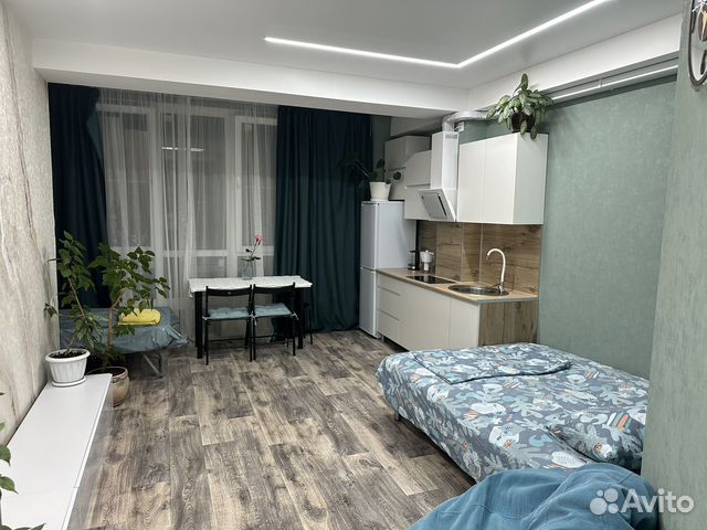 

Квартира-студия, 30 м², 3 кровати