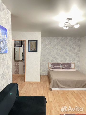 

1-к. квартира, 32 м², 2 кровати