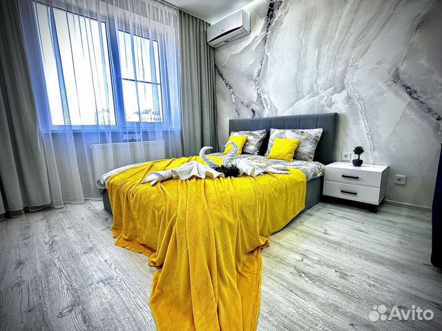 

1-к. квартира, 46,5 м², 2 кровати