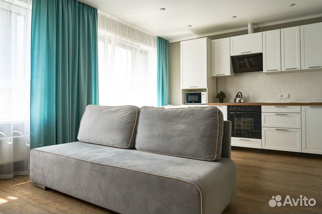 

1-к. квартира, 37 м², 2 кровати