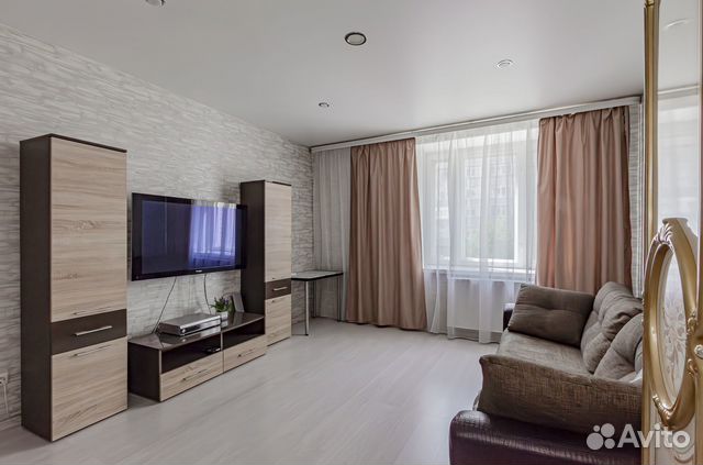 

1-к. квартира, 45 м², 2 кровати