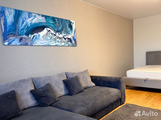 

1-к. квартира, 56 м², 2 кровати