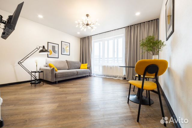 

Квартира-студия, 37 м², 2 кровати