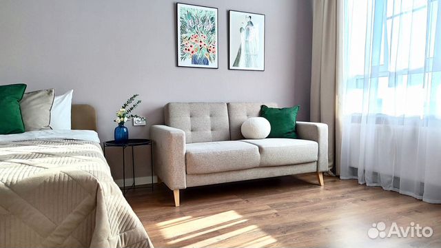 

1-к. квартира, 35 м², 2 кровати