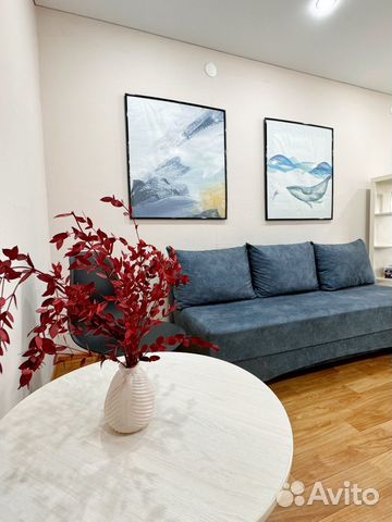 

1-к. квартира, 54 м², 2 кровати