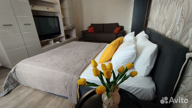

1-к. квартира, 40 м², 2 кровати