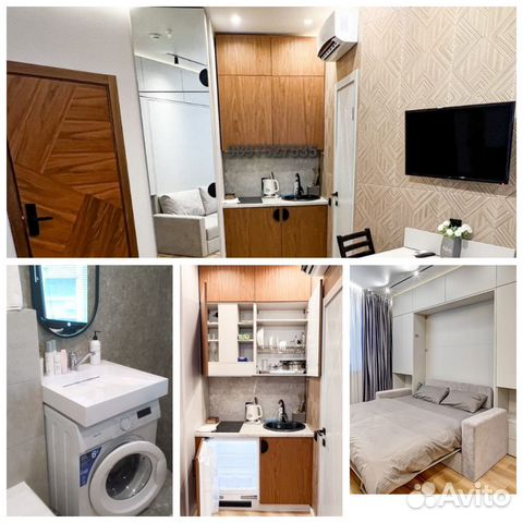 

Квартира-студия, 18 м², 1 кровать