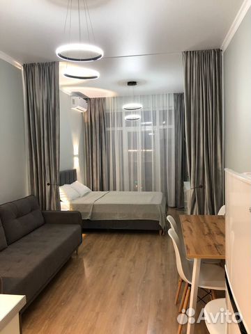 

Квартира-студия, 30 м², 2 кровати