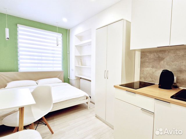 

Квартира-студия, 14 м², 1 кровать