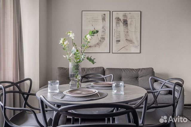 

1-к. квартира, 62 м², 3 кровати