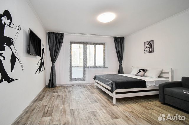 

1-к. квартира, 37 м², 2 кровати