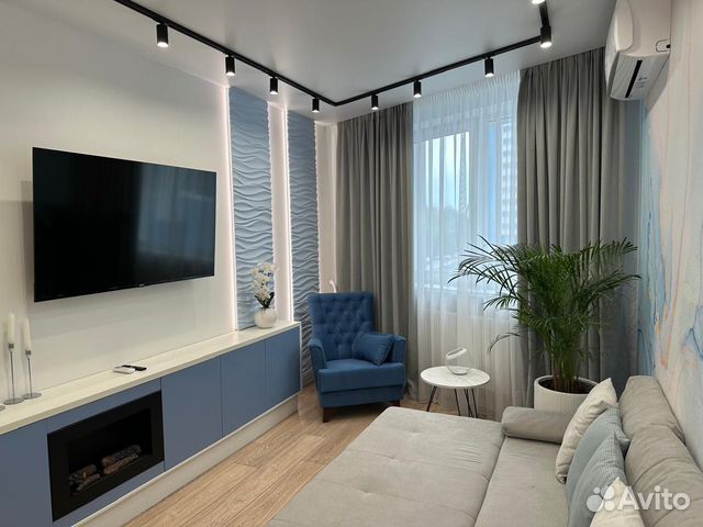 

2-к. квартира, 45 м², 2 кровати