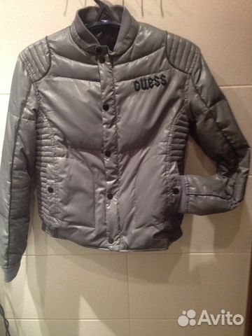 Куртка Guess, пуховик для мальчика на 14 л, б/у