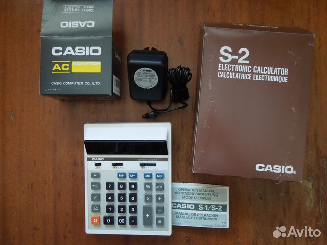 Калькулятор Casio S-2