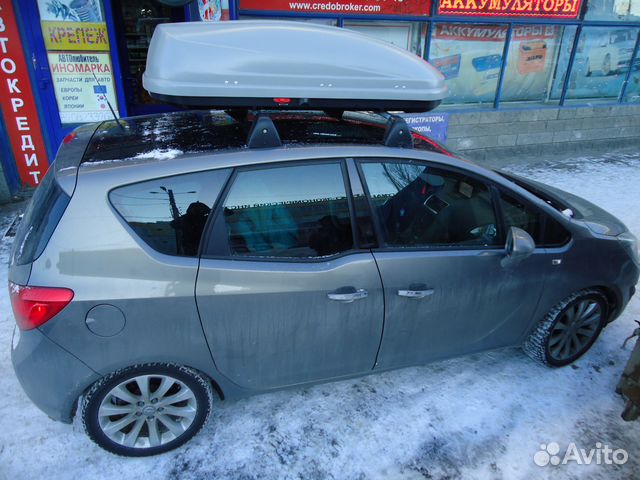 Багажник бокс на крышу Opel Meriva (2010-2017)