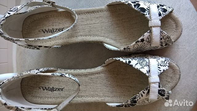 Босоножки (туфли) новые текстиль