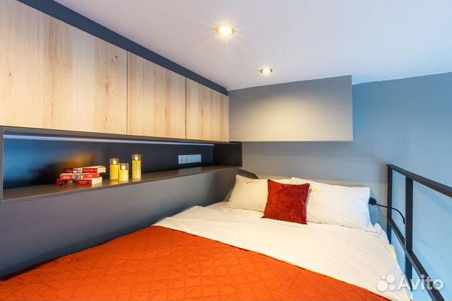 

Квартира-студия, 23,5 м², 2 кровати