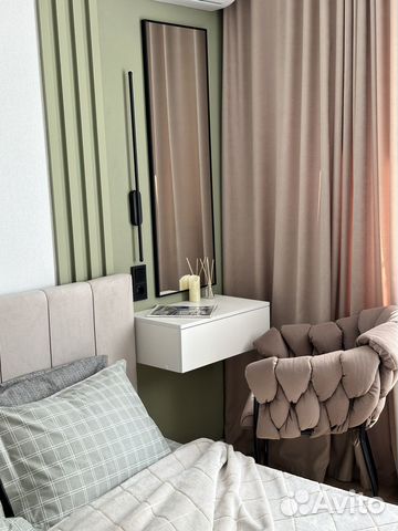

1-к. квартира, 40 м², 2 кровати