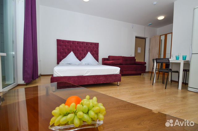 

Квартира-студия, 32 м², 2 кровати