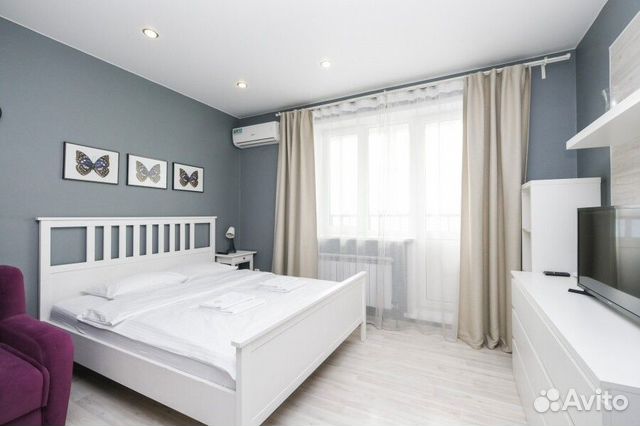

Квартира-студия, 30 м², 2 кровати