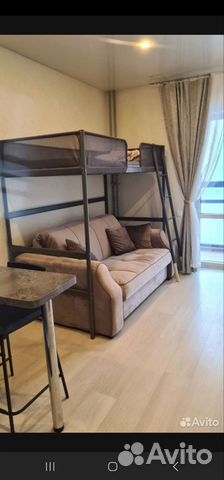 

Квартира-студия, 24 м², 2 кровати