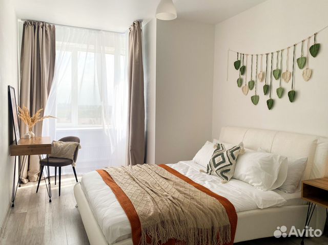

1-к. квартира, 40 м², 2 кровати