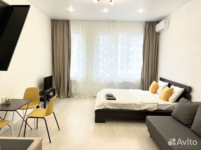 

Квартира-студия, 41 м², 2 кровати