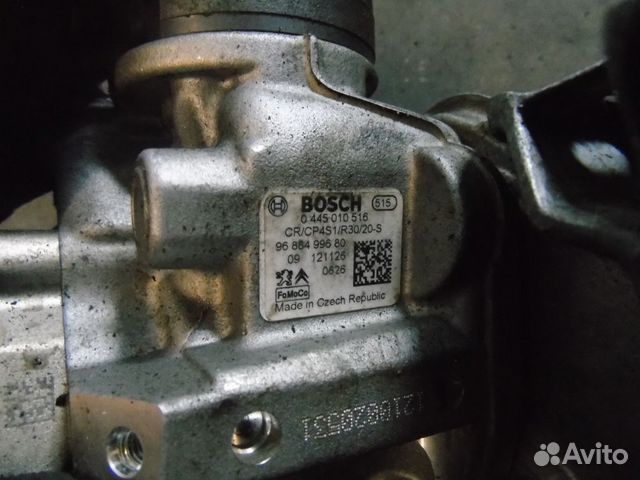 Тнвд 9688499680 0445010516 Peugeot 207 Citroen C3