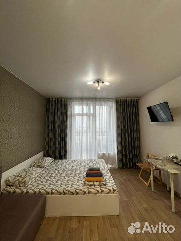 

Квартира-студия, 27 м², 2 кровати