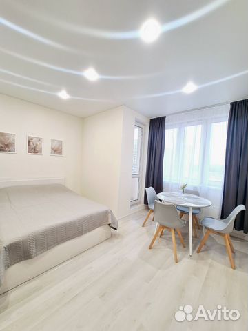 

Квартира-студия, 26 м², 2 кровати