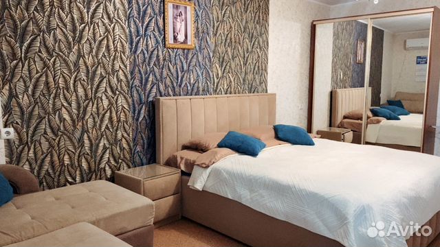 

1-к. квартира, 42 м², 2 кровати