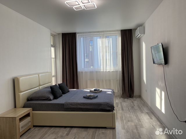 

1-к. квартира, 32 м², 2 кровати