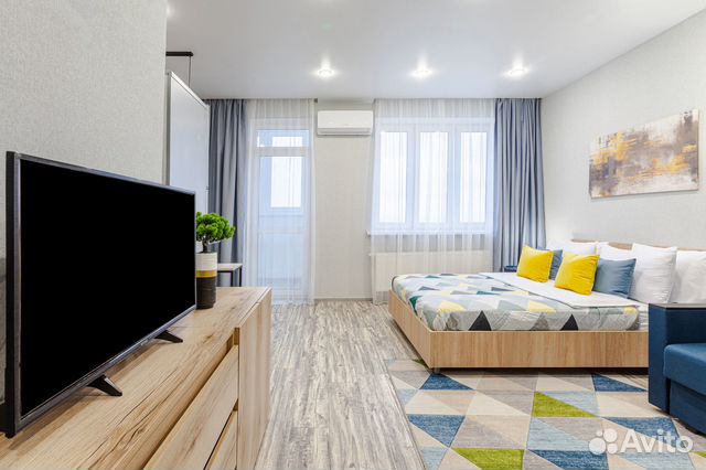 

Квартира-студия, 34,2 м², 2 кровати