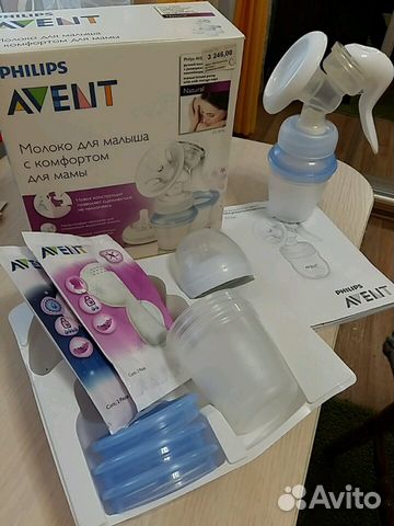 Молокоотсос ручной Philips Avent Молокоотсос ручной Philips Avent