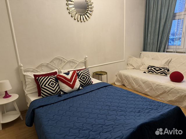 

1-к. квартира, 43 м², 2 кровати