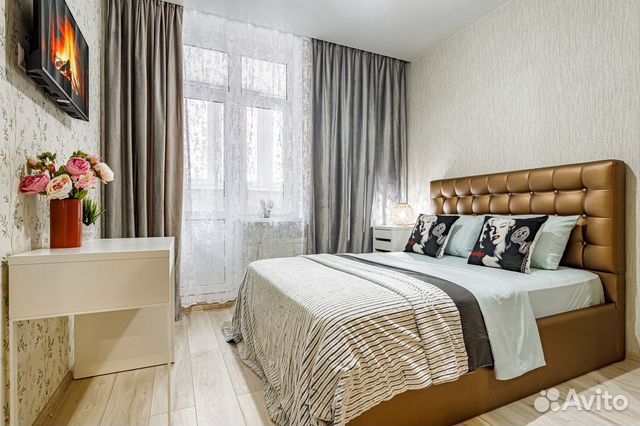 

1-к. квартира, 49 м², 2 кровати