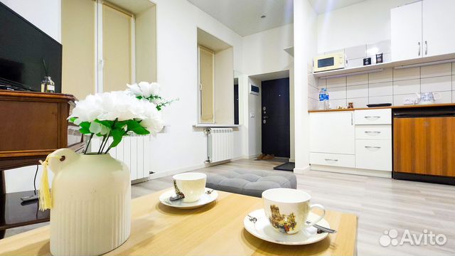 

1-к. квартира, 40 м², 2 кровати