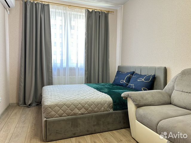 

1-к. квартира, 37 м², 2 кровати