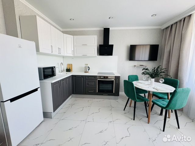

1-к. квартира, 44 м², 2 кровати
