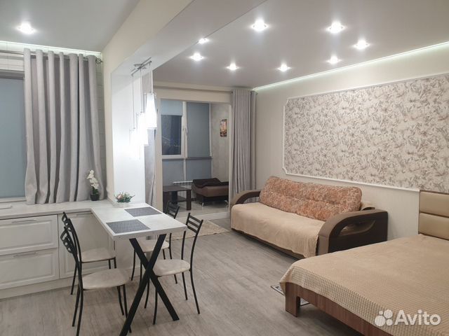 

Квартира-студия, 42 м², 2 кровати