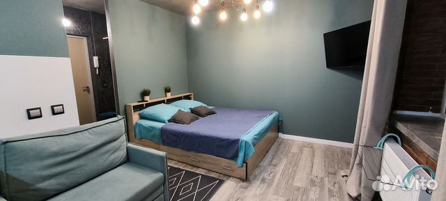 

Квартира-студия, 32 м², 2 кровати