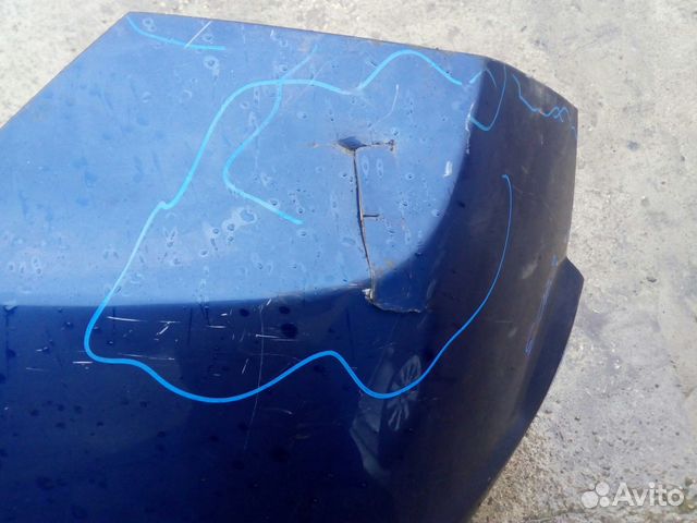 Бампер задний Ford Focus Cabriolet